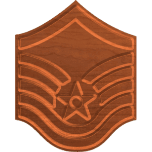 Air Force Rank E - 7 Master Sergeant